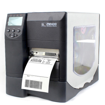 斑马zm400工商用条码打印机