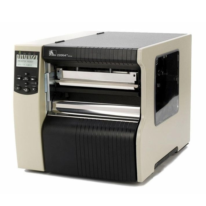 斑马工业条码打印机zebra 220xi4超宽幅标签打印机