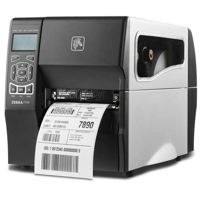 斑马zebra zt230工业打印机条码打印机